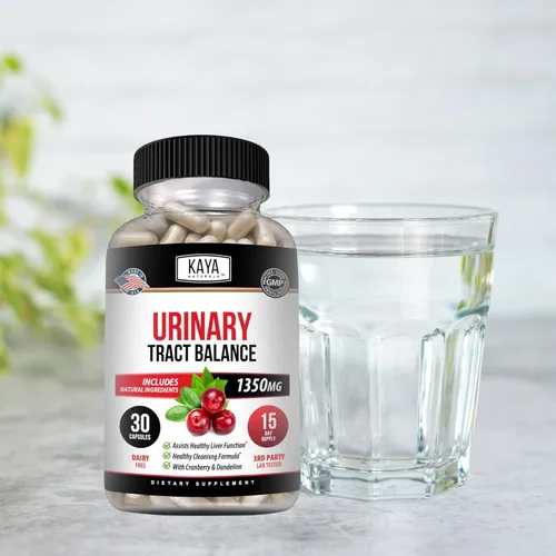Miniatura 7 de Kaya Naturals - D-manosa - Limpieza del tracto urinario UT y salud de la vejiga - Hecho con arándano, hibisco y raíz de diente de león - Cápsulas
