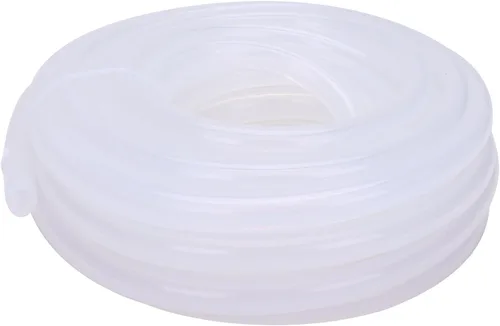 Miniatura 26 de Tubo de silicona – 3/8" ID 5/8" OD Grado alimenticio Flexible Grueso para bombeo de elaboración casera de cerveza, transferencia, longitud de 8