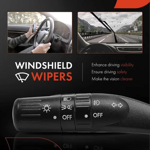 Miniatura 5 de Interruptor de señal de giro A-Premium, interruptor multifunción de atenuación de faros compatible con Subaru Forester 2009-2013, Impreza 2008-2014