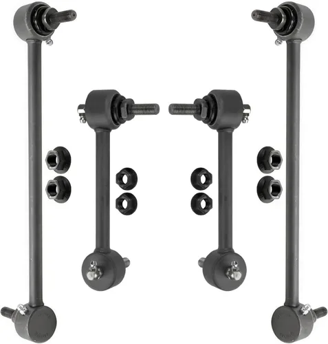 Miniatura 42 de Detroit Axle - 4 barras estabilizadoras para Acura EL Honda Civic 01-05, 4 barras estabilizadoras delanteras y traseras de repuesto 2001 2002 2003