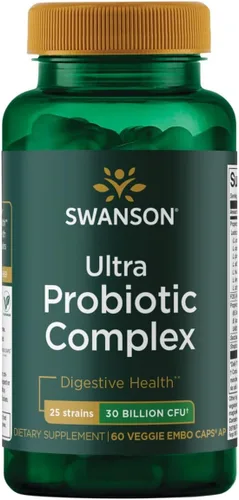 Miniatura 8 de Swanson Complejo probiótico ultra 30 mil millones de CFU 60 cápsulas vegetales (paquete de 2)