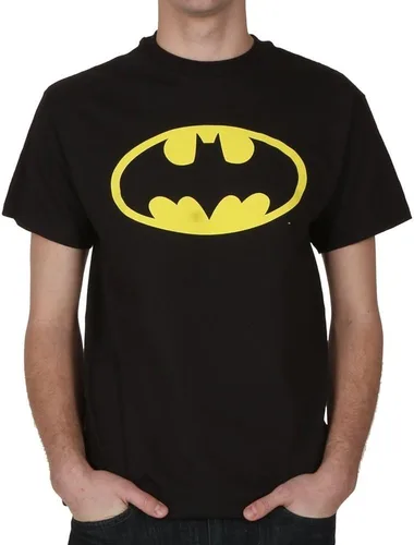 Miniatura 4 de DC Comics Batman - Camisa con logotipo básico para hombre