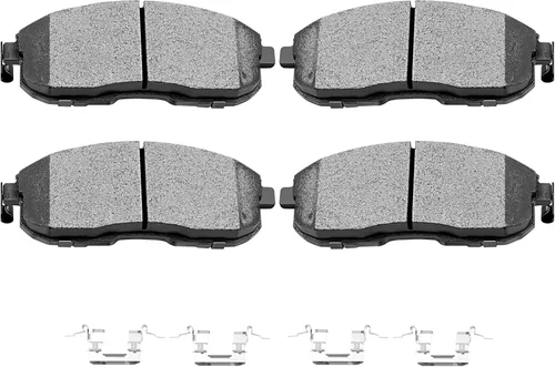 Miniatura 37 de ECCPP - Juego de 4 pastillas de freno de disco de cerámica traseras para 1994 1995 1996 1997 1998 1999 2000 2001 2002 2003 2004 para Ford Mustang