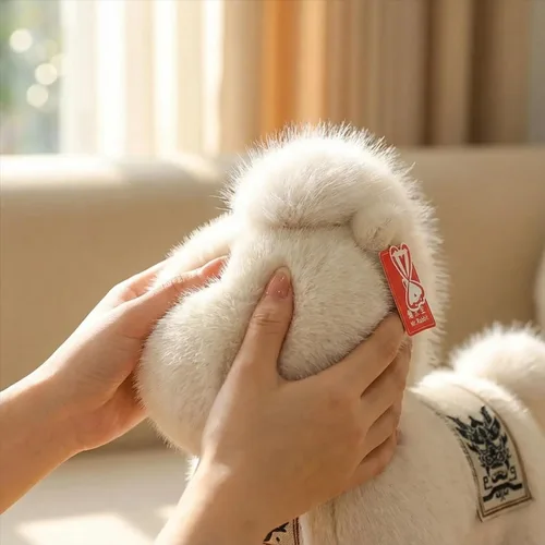 Miniatura 4 de Animales de peluche del Año del Caballo 2026 - Juguetes de peluche suaves de peluche, juguetes de mascota decoración del zodiaco, juguete suave