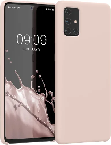 Miniatura 31 de kwmobile Funda Compatible con Samsung Galaxy A14 5G - Funda de teléfono de TPU y silicona con acabado suave - Verde Lima