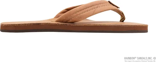 Miniatura 4 de Rainbow Sandals Cuero de lujo para hombre, soporte de arco de una sola capa