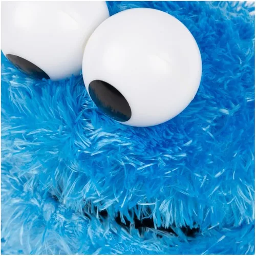 Miniatura 3 de Barrio Sésamo Marioneta, Cookie Monster, 11 pulgadas, Azul Marioneta de mano de monstruo galleta