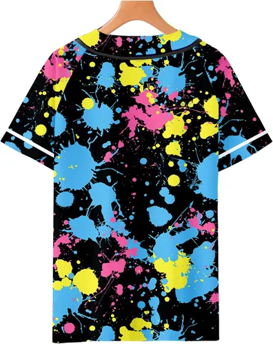 Miniatura 2 de Traje de los años 90 para hombre, Bel Air 88, camiseta de béisbol para hombre de los años 90, estilo urbano, fiesta, hip hop, blusas de moda