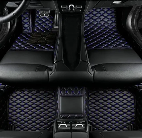 Miniatura 10 de OVINIX Alfombrillas personalizadas para el 99.9% de los sedán, SUV, deportes, todo tipo de clima, almohadillas de cuero, cobertura completa, forros
