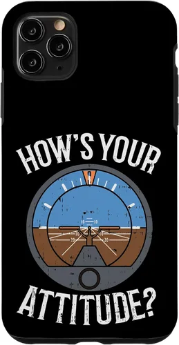 Miniatura 13 de Hows Your Attitude Funny Altitude Aviation Humor Pilot Gift Case for iPhone 17