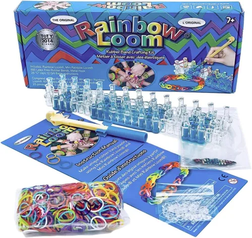 Miniatura 5 de Rainbow Loom Combo con dijes Loomi-Pals y el original R0001
