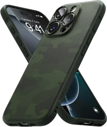 Miniatura 22 de Ringke Onyx - Funda para iPhone 17 Pro, [se siente bien en la mano] resistente al aceite y a la suciedad, cubiertas individuales para lentes