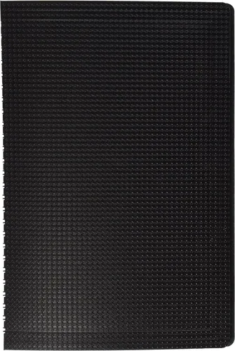 Miniatura 5 de Blueline Duraflex Poly Notebook, negro, 11 x 8.5 pulgadas, 160 páginas (B41.81)