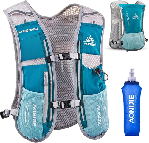 Miniatura 25 de TRIWONDER Running Vest Hydration Pack Backpack for Men & Women, Lightweight Trail Marathon Run Race Vest for Cycling Jogging