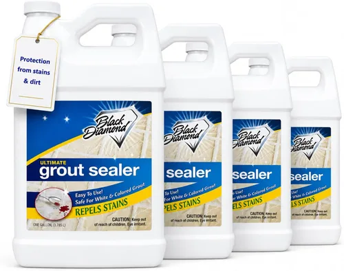 Miniatura 10 de SELLADOR DE LECHADA ULTIMO – Protección profesional para azulejos, piedra y lechada para duchas, pisos y salpicaderos Fácil de limpiar, repelente
