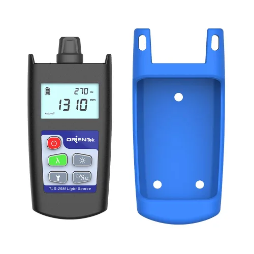 Miniatura 5 de ORIENTEK Fibra óptica T25M medidor de potencia óptica+T15M-S fuente de luz óptica SM 1310/1550nm herramientas de prueba de pérdida
