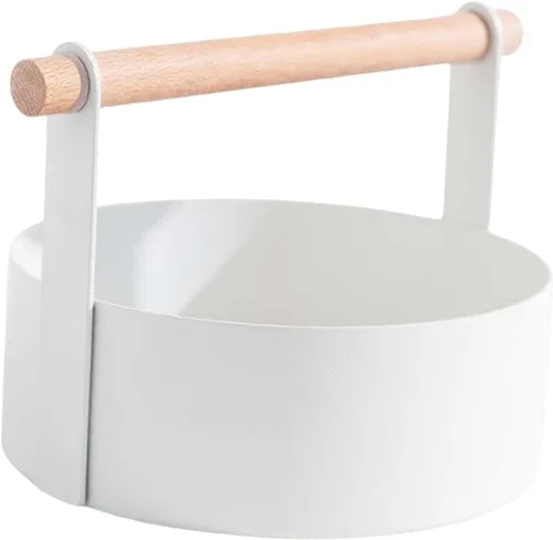 Miniatura 4 de Bandejas para servir de hierro con asa, bandeja para servir multiusos, soporte para postres para encimera, restaurante, mesa de comedor, boda
