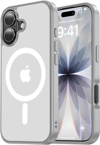 Miniatura 35 de Tigowos Magnetic Guardian - Funda diseñada para iPhone 11 Pro [probada en caídas de grado de 10 pies y compatible con MagSafe] Funda delgada Negro