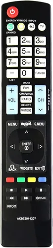 AKB72914207 AKB72914003 AKB72914240 Reemplazo remoto apto para LG LCD LED HDTV 32LD550 32LD550-UB 32LD550UB 42LD550UB 42LD550-UB 42LE. 5350