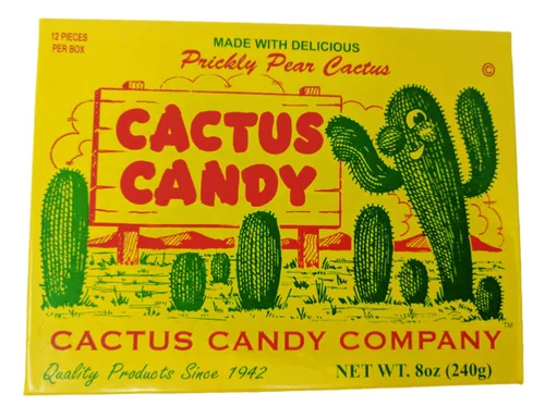 Miniatura 5 de Cactus Candy Company - Caja de 2 caramelos de cactus de tuna Arizona de 1/2 libra