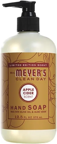 Miniatura 7 de MRS. MEYER'S CLEAN DAY Jabón líquido de manos variedad de temporada, 1 especia de bellota, 1 madre, 1 sidra de manzana, 1 verbena de limón, 1