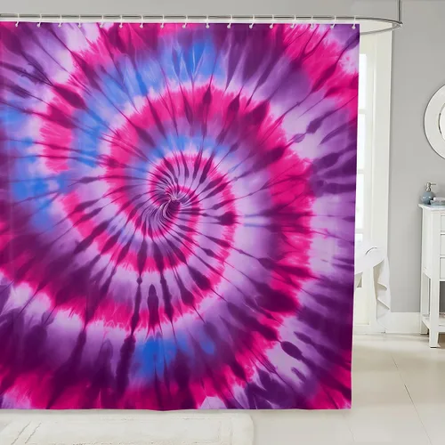 Miniatura 16 de Cortinas de ducha con bandera estadounidense, cortinas de baño de motocicleta para niños, adolescentes y adultos, cortinas de baño impermeables