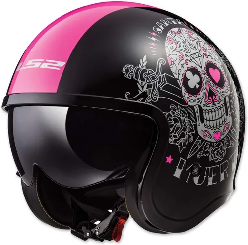 Miniatura 10 de Casco de moto de cara abierta Spitfire de LS2