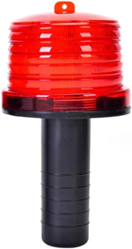 Miniatura 8 de Aolyty Luz solar de advertencia, lámpara LED de advertencia impermeable, luz de seguridad solar súper brillante con interruptor para construcción