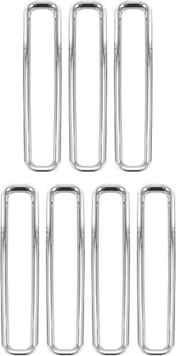 Miniatura 9 de Insertos de parrilla delantera para Jeep Wrangler TJ 1997-2006 (cromado)