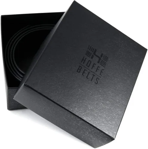 Miniatura 8 de HoffeBelts Cinturón de cuero de grano completo hecho a mano para hombre, estilo casual, cinturón de cuero personalizado en caja de regalo