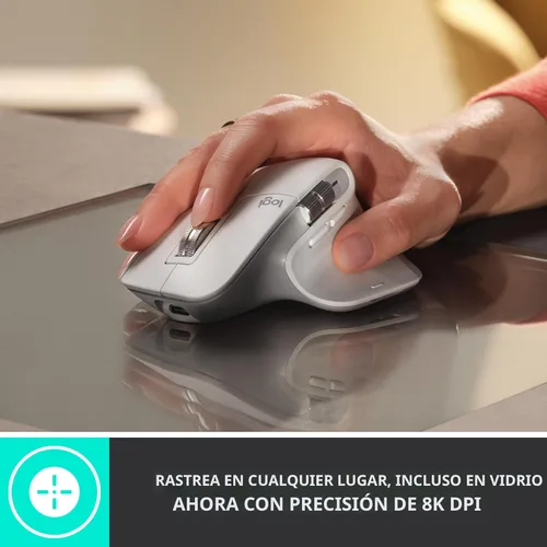 Miniatura 2 de Logitech MX Master 3S Ratón Inalámbrico Edición Estándar con Receptor USB Logi Bolt, Desplazamiento Ultrarrápido, Ergo, 8K DPI, Seguimiento