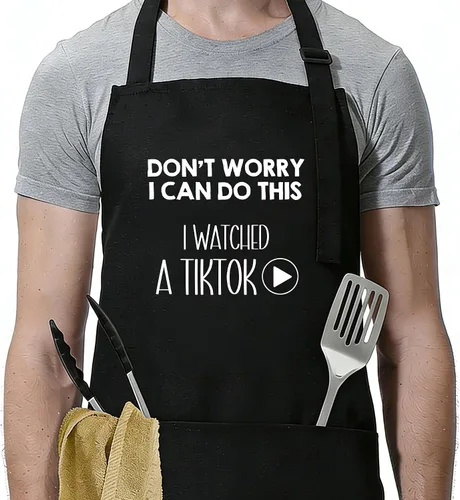 Miniatura 11 de Funny Apron for Men Women, Birthday, Father’s Day Grilling Gifts for Papa, Husband.