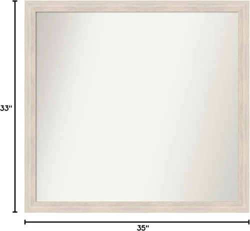 Miniatura 953 de Amanti Art Espejo personalizado, espejo estrecho de baño de oro blanco, espejo de pared o espejo de tocador de baño sobre el fregadero