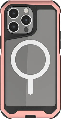 Miniatura 30 de Ghostek Atomic Slim - Funda protectora para iPhone 15 Pro Max, compatible con accesorios MagSafe, marco de metal de aluminio, funda de teléfono
