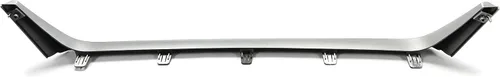 Miniatura 3 de HECASA Moldura de rejilla delantera compatible con Toyota Venza 2013-2016 de repuesto de moldura de parachoques pintada plateada para TO1044113