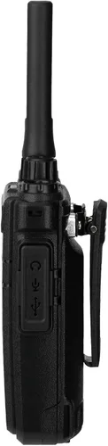Miniatura 11 de Retevis RB37 Walkie Talkies Bluetooth con cargador de 6 vías, radio inalámbrica de dos vías con auricular, linterna, 2000 mAh para 21 horas, tipo C