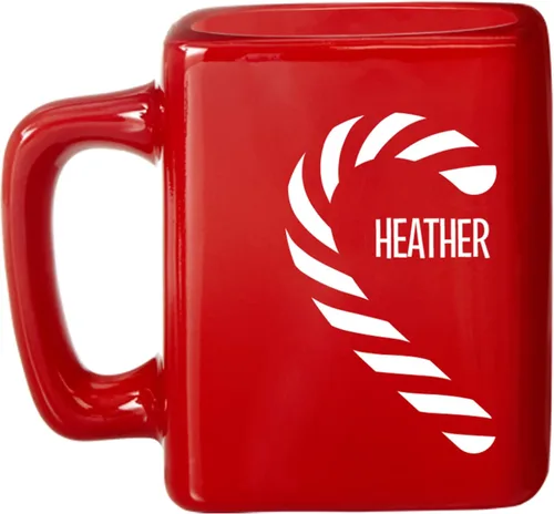 Miniatura 6 de Let's Make Memories Tazas personalizadas para parejas, para Navidad, aniversario, boda, relleno de calcetines navideños – cuadrado de cerámica