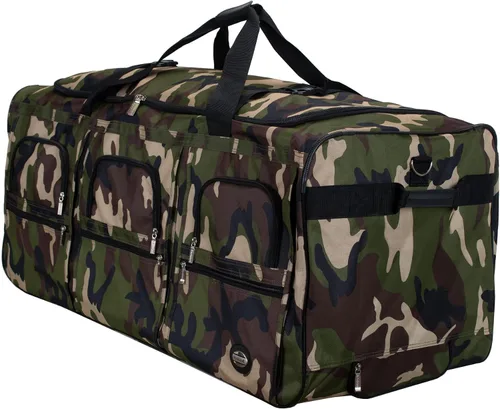 Miniatura 3 de Rockland Equipaje bolsa de viaje con ruedas 101.6cm, Camuflaje), PRD340-CAMO