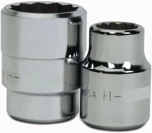 Miniatura 16 de Williams H-1231 3/4 Toma poco profunda, 12 puntos, 31/32 pulgadas
