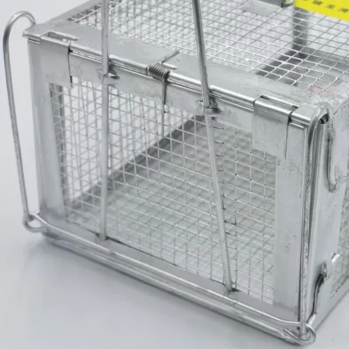 Miniatura 5 de 1 trampa humana para ratas, trampa para roedores de ardilla para interiores y exteriores, para animales pequeños – ratones de ratón, hámsters, jaula