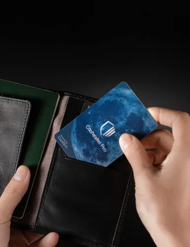 Miniatura 3 de Pro - Cartera Crypto Hardware Tamaño de tarjeta de crédito, seguridad EAL6+, conectividad Bluetooth