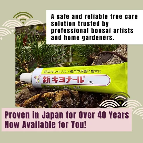 Miniatura 5 de Nuevo Sellador de Corte para Poda de Bonsái 100g Hecho en Japón