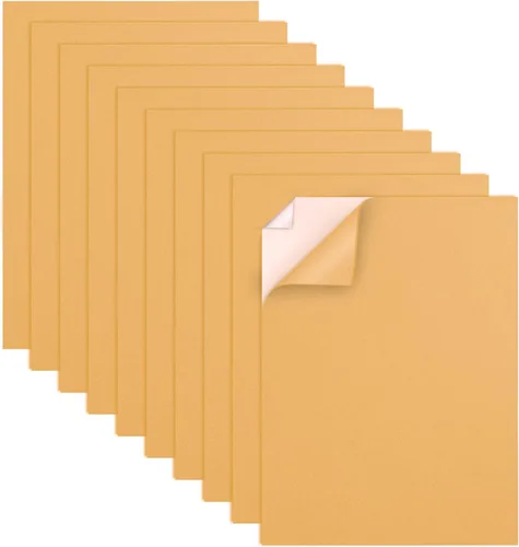 Miniatura 7 de MEARCOOH Hojas de Espuma Autoadhesivas, Blancas de 9x12 Pulgadas 2mm Papel de Espuma EVA Adhesivo para Manualidades Fabricación de Tarjetas Marcos