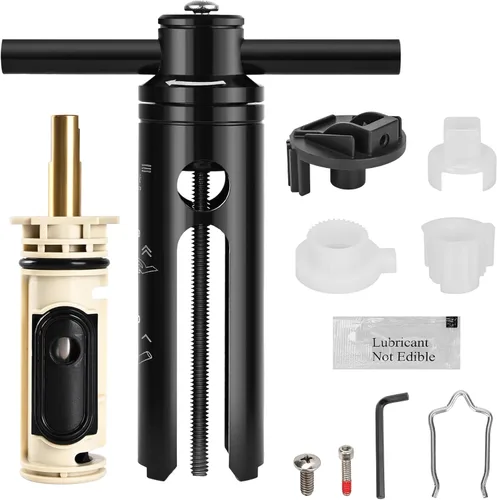 Miniatura 10 de Herramienta Extractora de Cartuchos 104421U Nuevo 2026, Cartucho de Repuesto 1222 y Lubricante Gratuitos, Para Moen 1222 1225 1220, Removedor