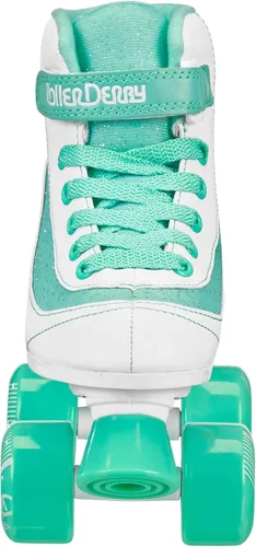 Miniatura 5 de Roller Derby Firestar Patines para Niños, Niñas, Principiantes, Infantiles Blanco/Verde menta
