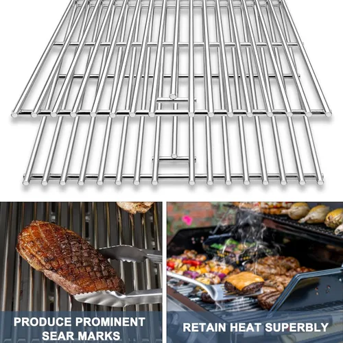 Miniatura 5 de Rejillas de repuesto de 17 pulgadas para Nexgrill 4 Burner 720-0830H, 720-0783E, 720-0830X, 5 quemadores 720-0888N, 720-0888, 720-0888S, Charbroil