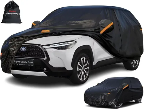 Miniatura 19 de Kayme - Cubierta completa impermeable de 7 capas para Honda Civic Sedán/Coupé (1991-2024), apta para todo clima, protección p/exteriores contra