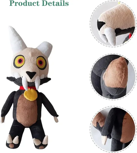 Miniatura 3 de HJTLSKBZ - Peluche de The Owl House King, casa de búho, lindo animal de peluche kawaii, muñeco de peluche Kawaii de dibujos animados, juguete