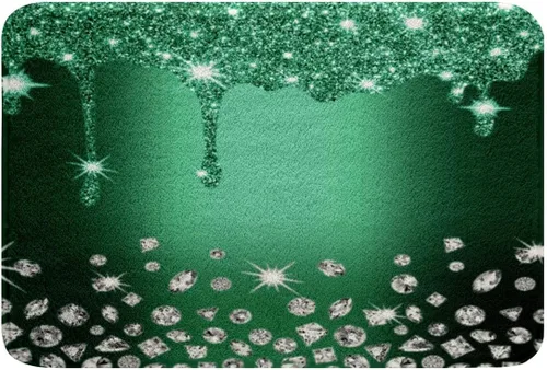 Miniatura 26 de Feelyou Alfombras de baño con lazo coquette de 16 x 24 pulgadas, tapetes de baño Leopared con lazos para niños, adolescentes y adultos con purpurina