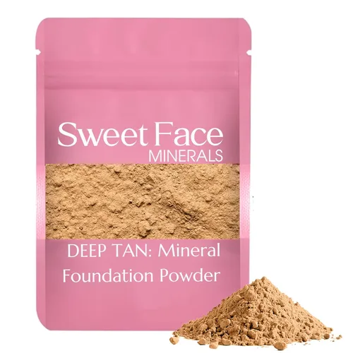Miniatura 21 de Sweet Face Minerals - Recambio de polvo de base (BEIGE) (bolsa de 0.42 oz) por Sweet Face Minerals, polvo de maquillaje ligero y mineral suelto